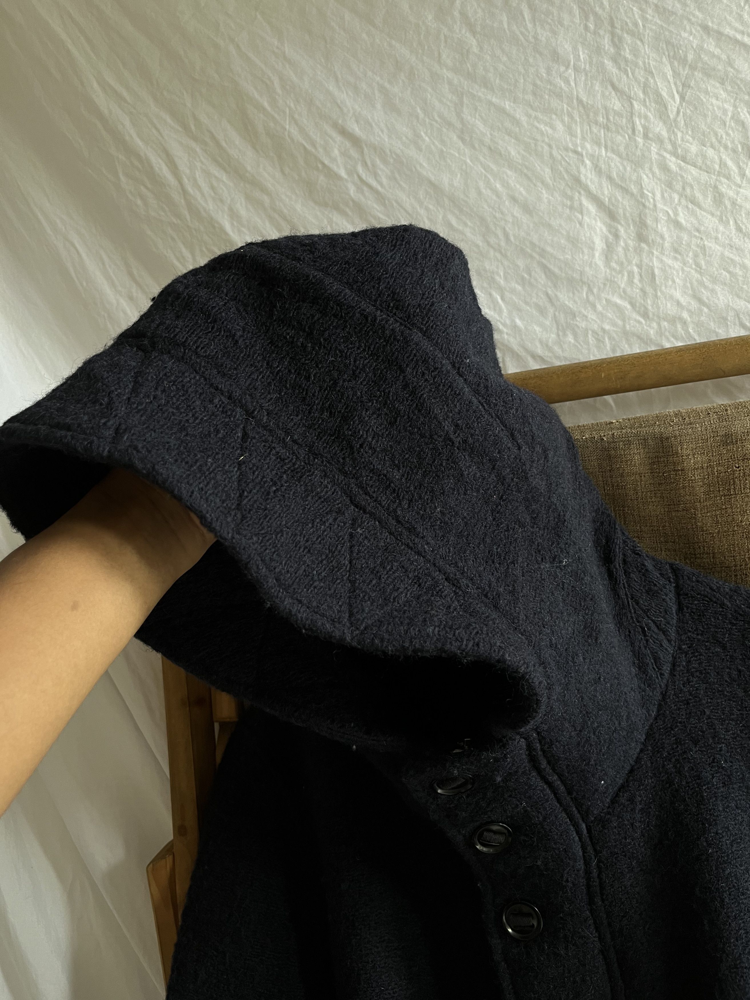 Japanese Brand Niko And Japanese Brand Wool Jacket Yohji Yamamoto Style Size US L / EU 52-54 / 3 - 3 Thumbnail