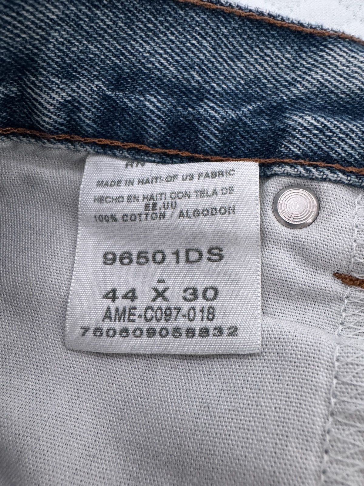 Wrangler vintage faded baggy wrangler denim Size US 44 / EU 60 - 2 Thumbnail