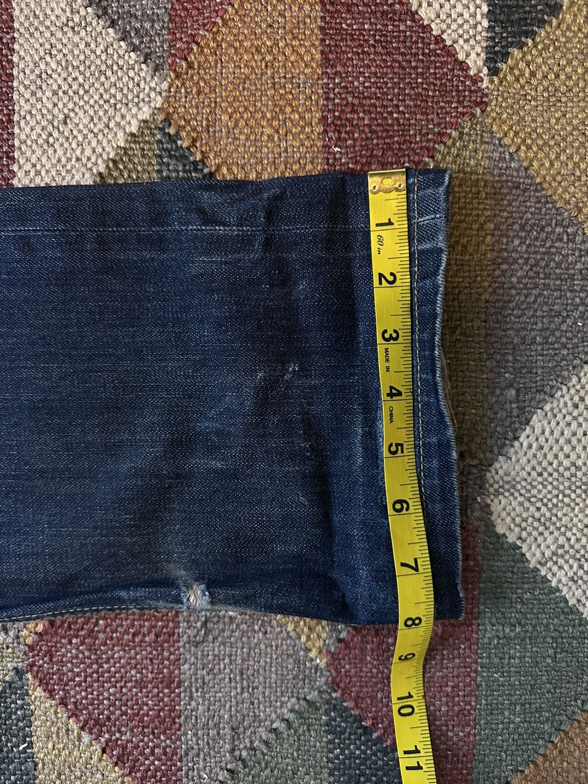 Billabong Vintage Billabong Raw/Selvedge Denim Size US 31 - 7 Thumbnail