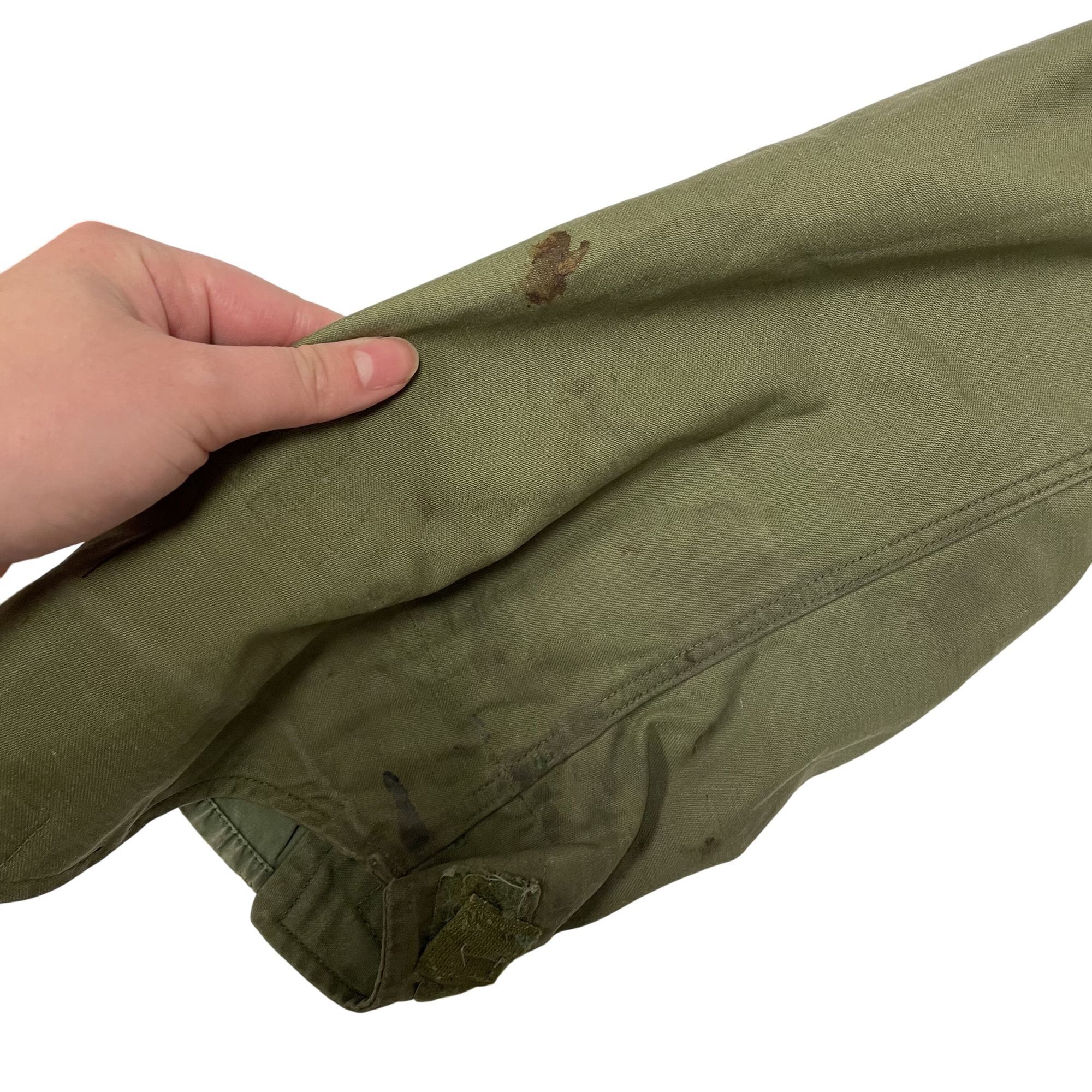 Other Vtg So-Sew Vietnam War Military OG 107 SATEEN Field Jacket Size US S / EU 44-46 / 1 - 14 Thumbnail