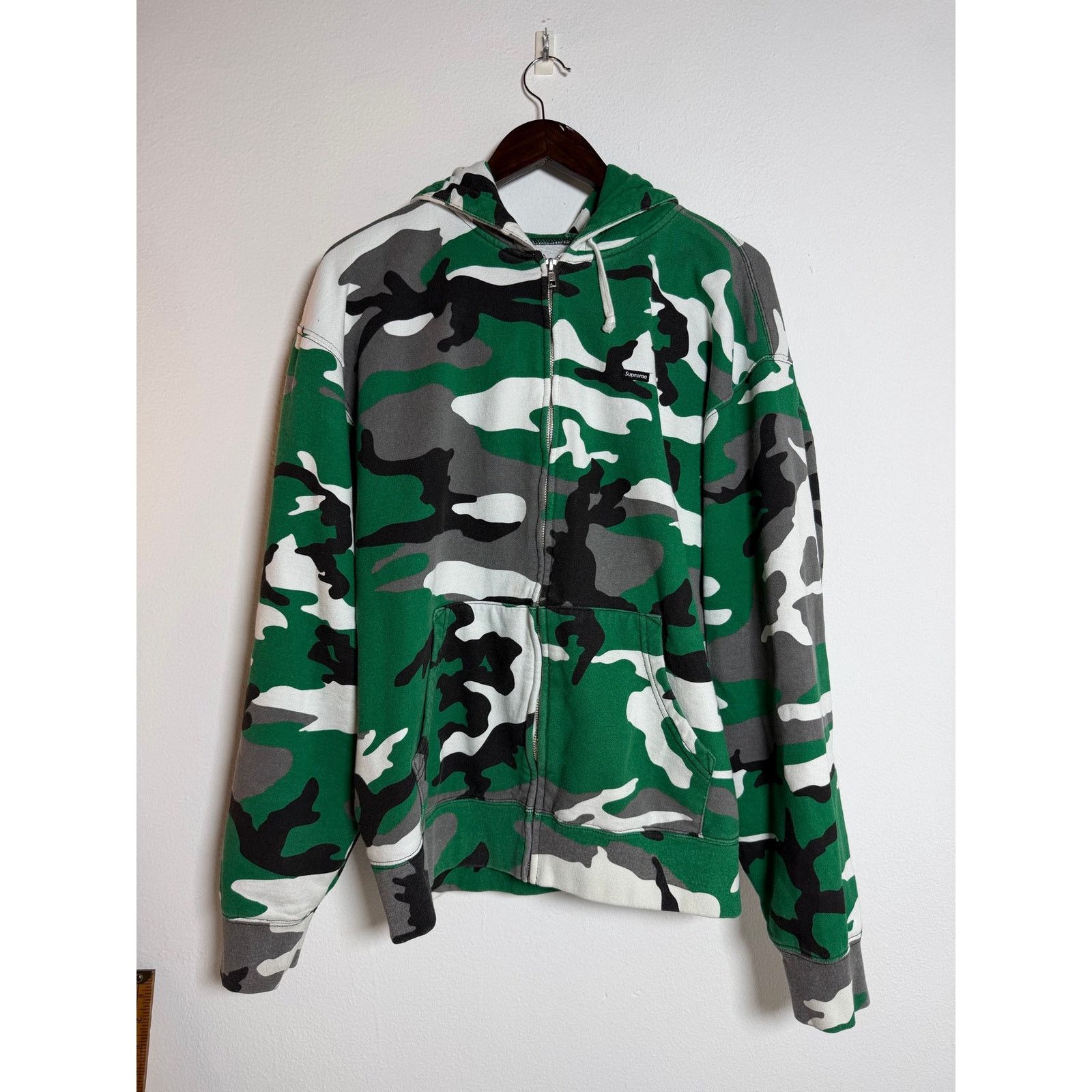Fox Racing × Supreme Supreme Fox Racing Zip Up Hooded Sweatshirt 