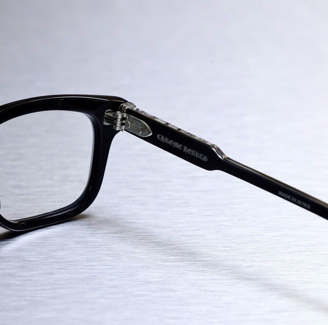 Chrome Hearts CHROME HEARTS AMBIDIXTROUS BLACK GLASSES Size ONE SIZE - 4 Thumbnail