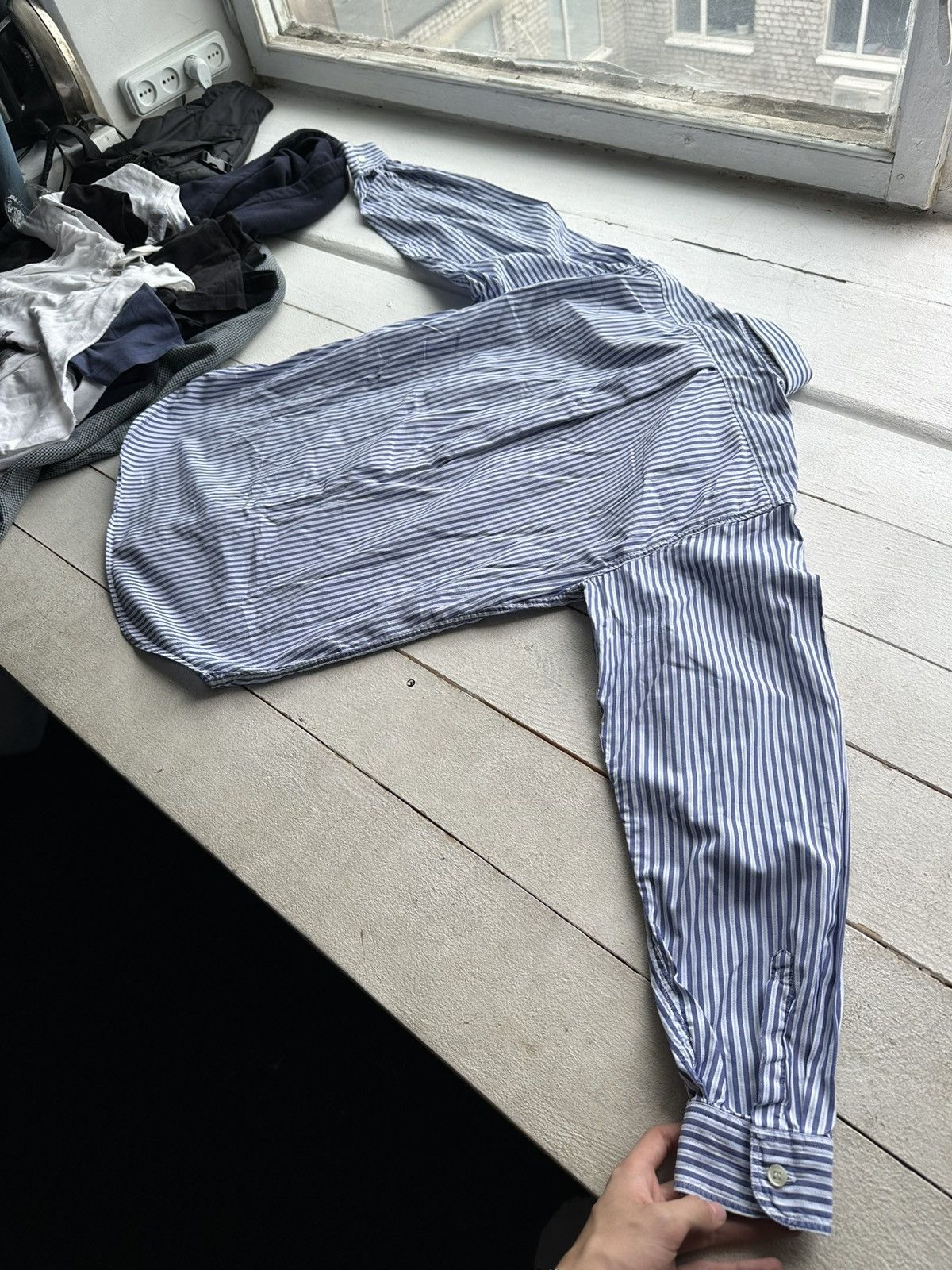 Emporio Armani RARE🚨 EMPORIO ARMANI JEANS VINTAGE SHIRT LUXURY BUTTON 90s Size US M / EU 48-50 / 2 - 12 Thumbnail
