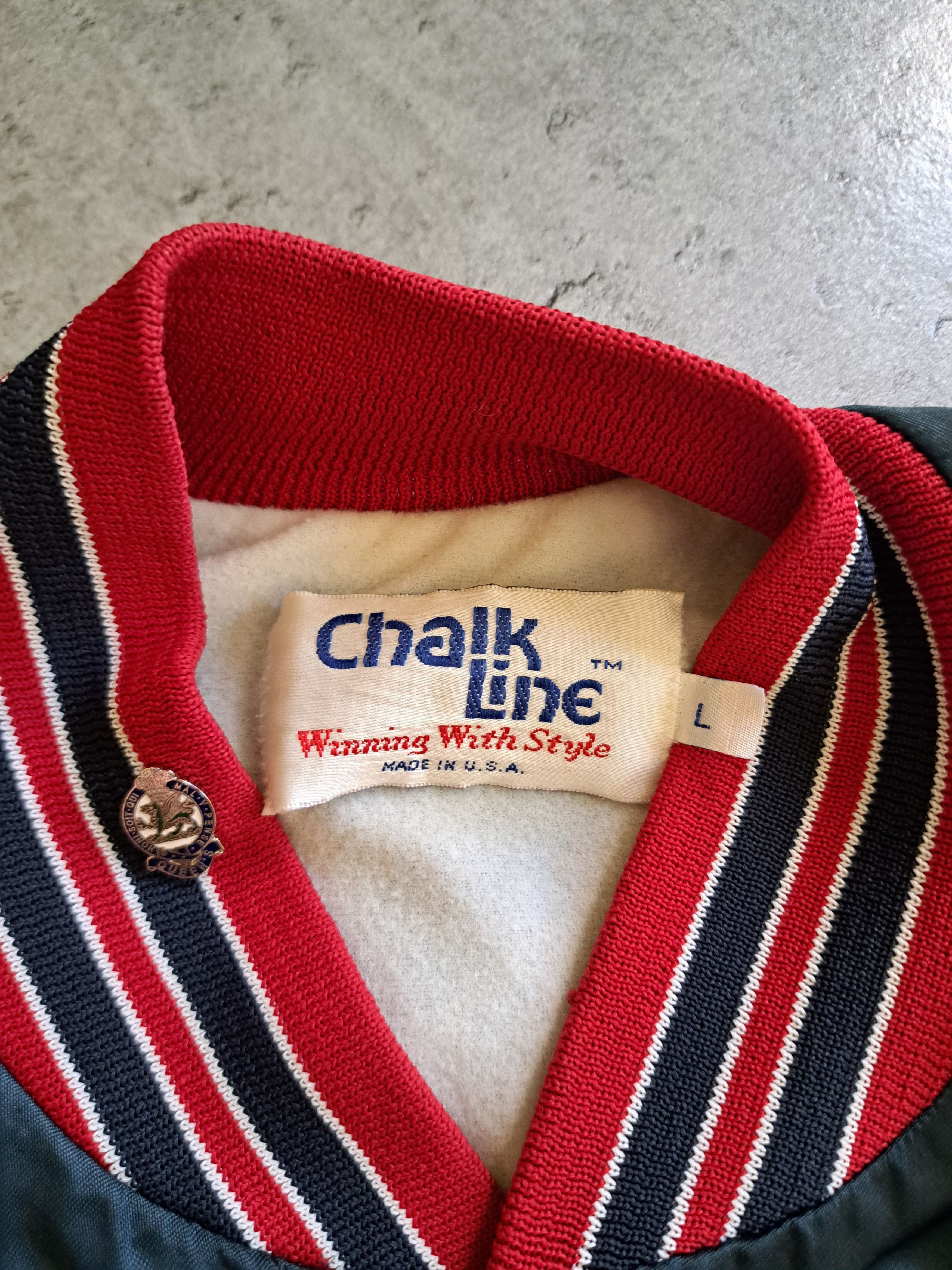 Chalk Line Cleveland Indians bomber jacket varsity Chalk Line 90s Size US L / EU 52-54 / 3 - 2 Thumbnail