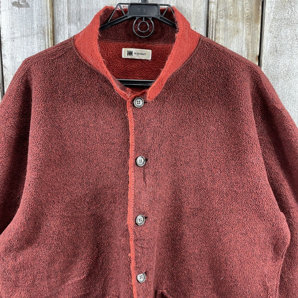 Issey Miyake × Vintage Im Product Issey Miyake Fleece Button Up Size US L / EU 52-54 / 3 - 3 Thumbnail