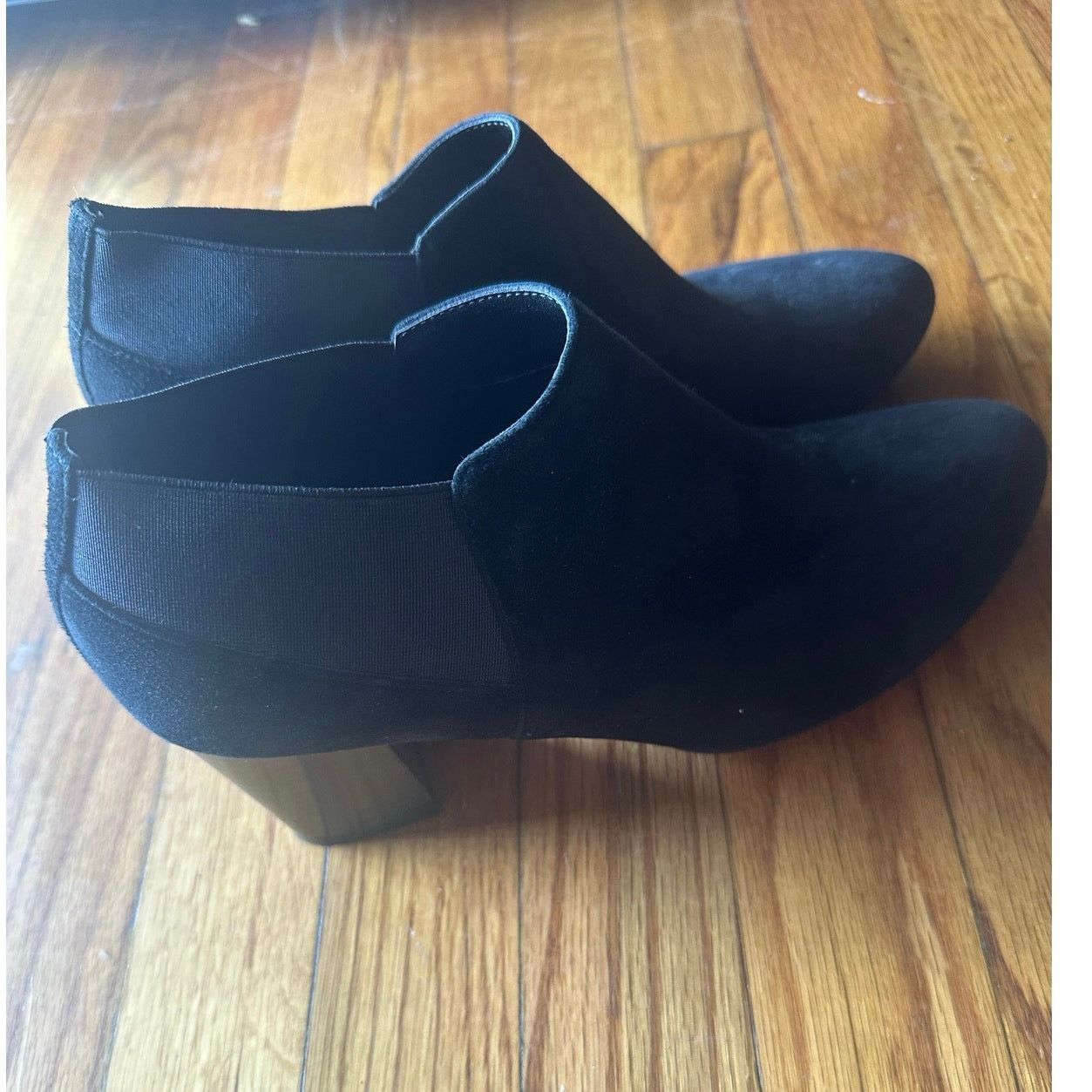 VANELI VANELI Suede Slip-On Ankle Booties Chic, Women’s Size 9M Size US 9 / IT 39 - 1 Thumbnail