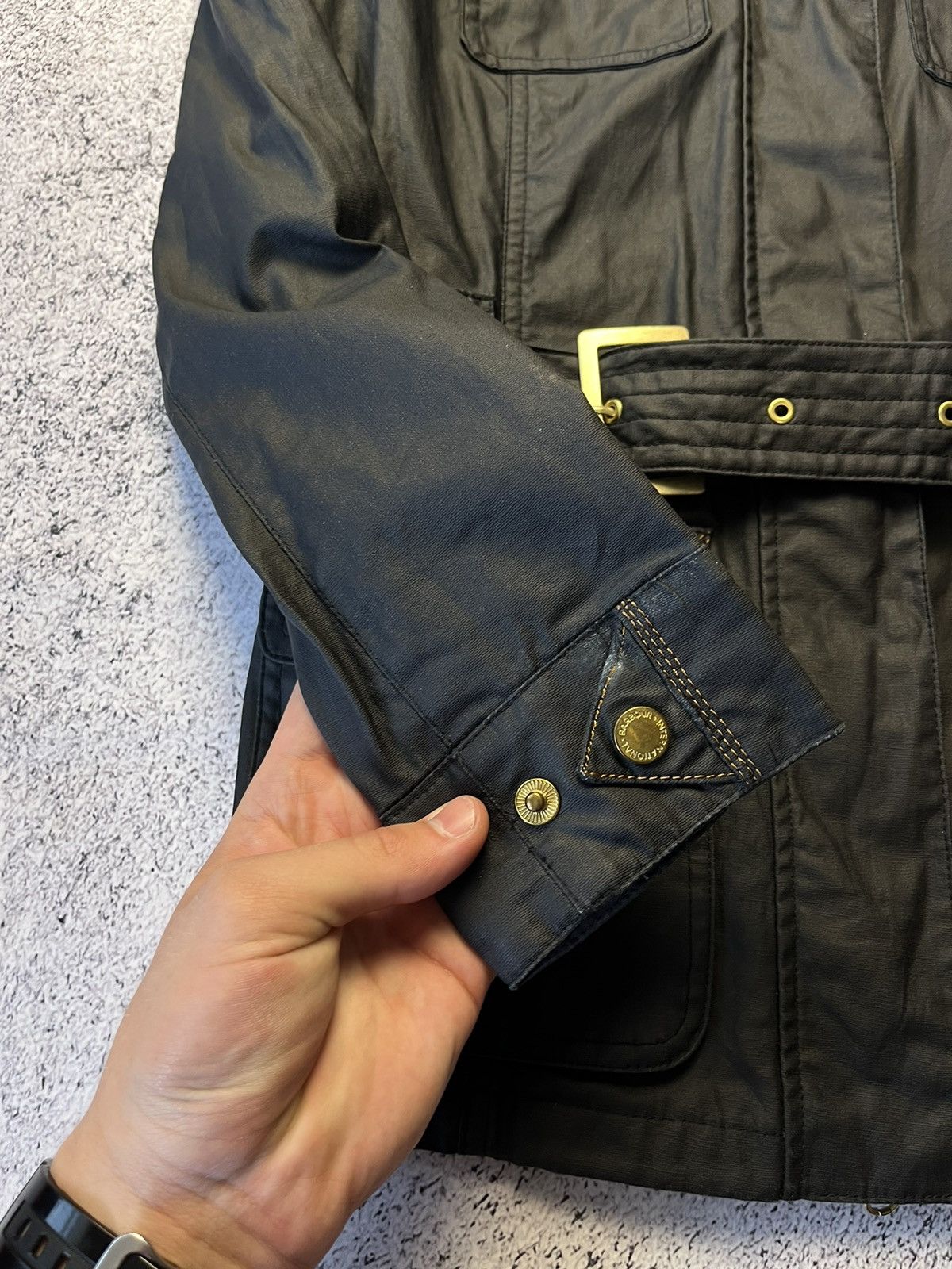 Barbour Barbour International Polarquilt Belted Jacket Women’s Size M / US 6-8 / IT 42-44 - 7 Thumbnail