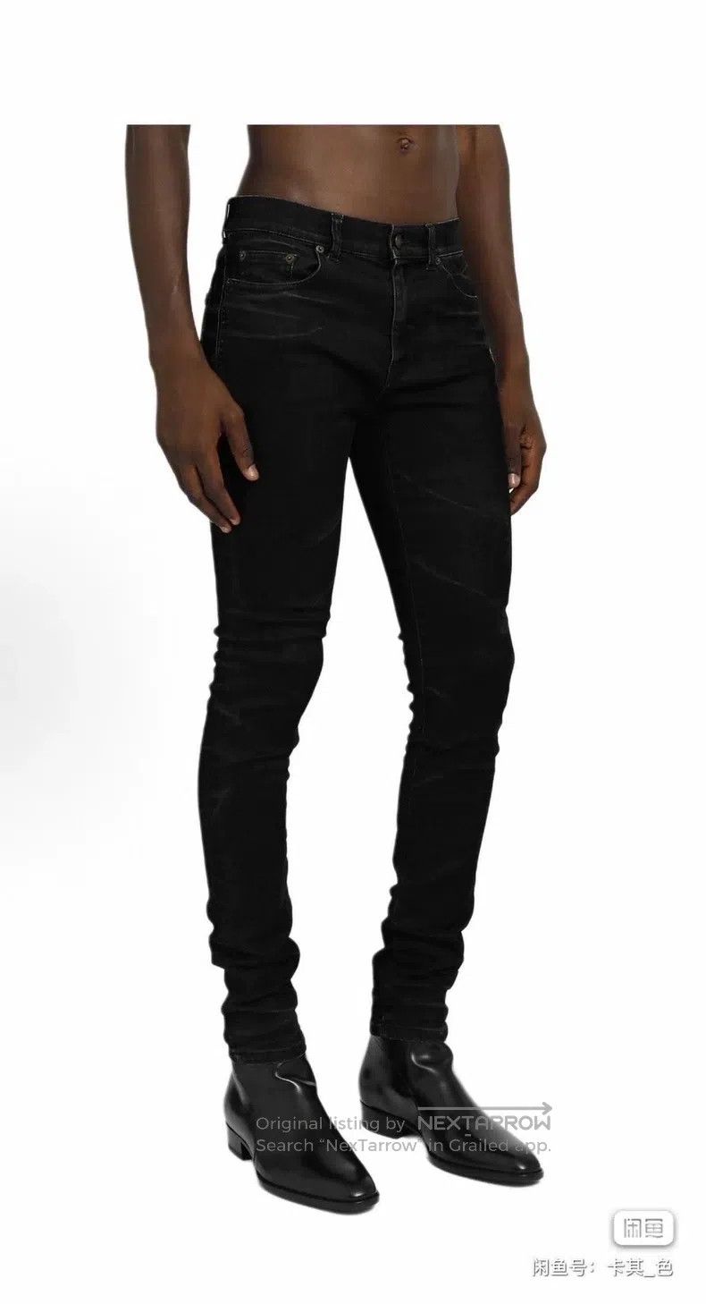 Saint Laurent Paris Saint Laurent Paris Glue Jeans Size US 33 - 2 Thumbnail