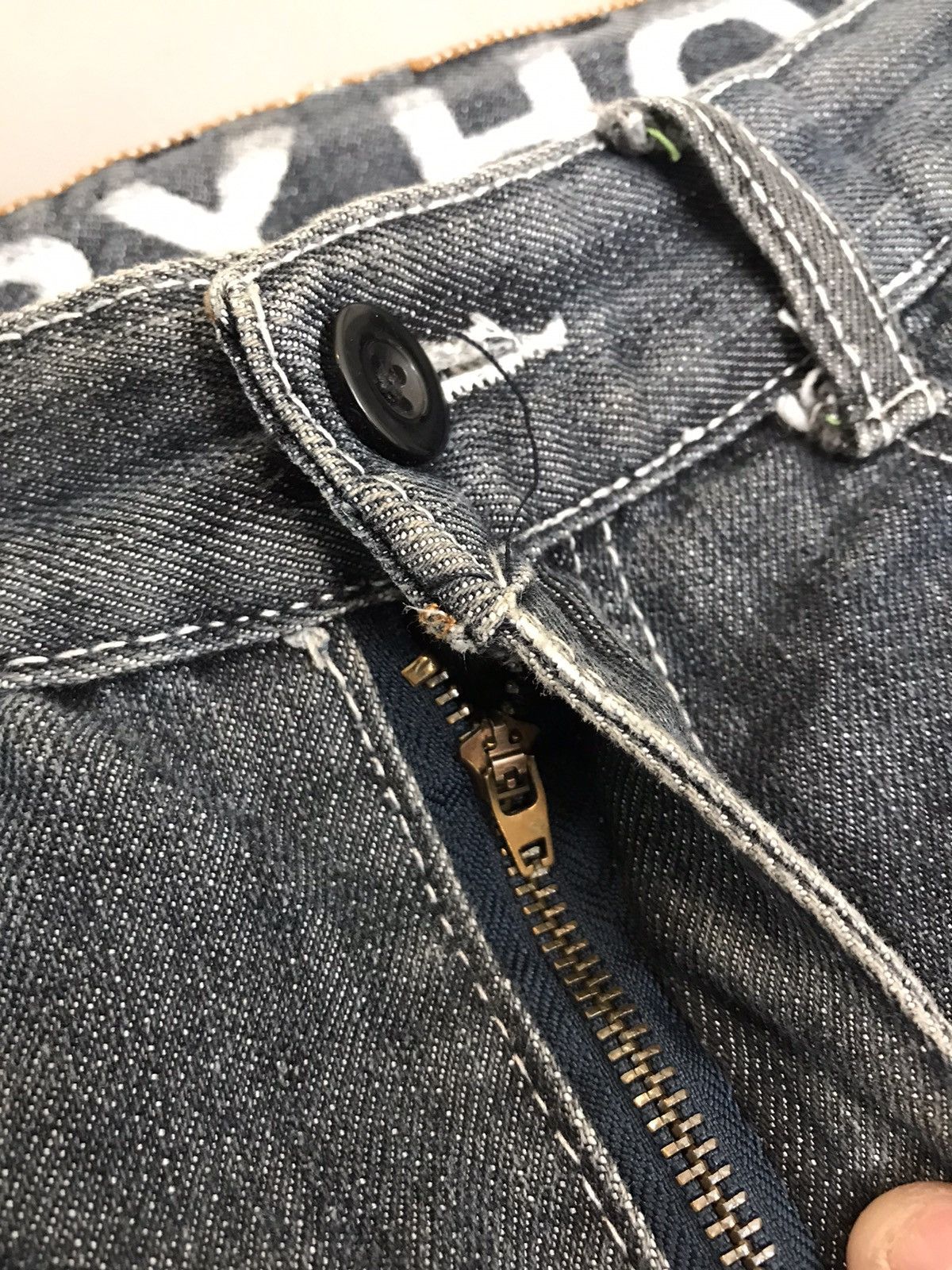 Vintage Vintage Y2K fashion Embroidery Denim Size US 30 / EU 46 - 9 Thumbnail