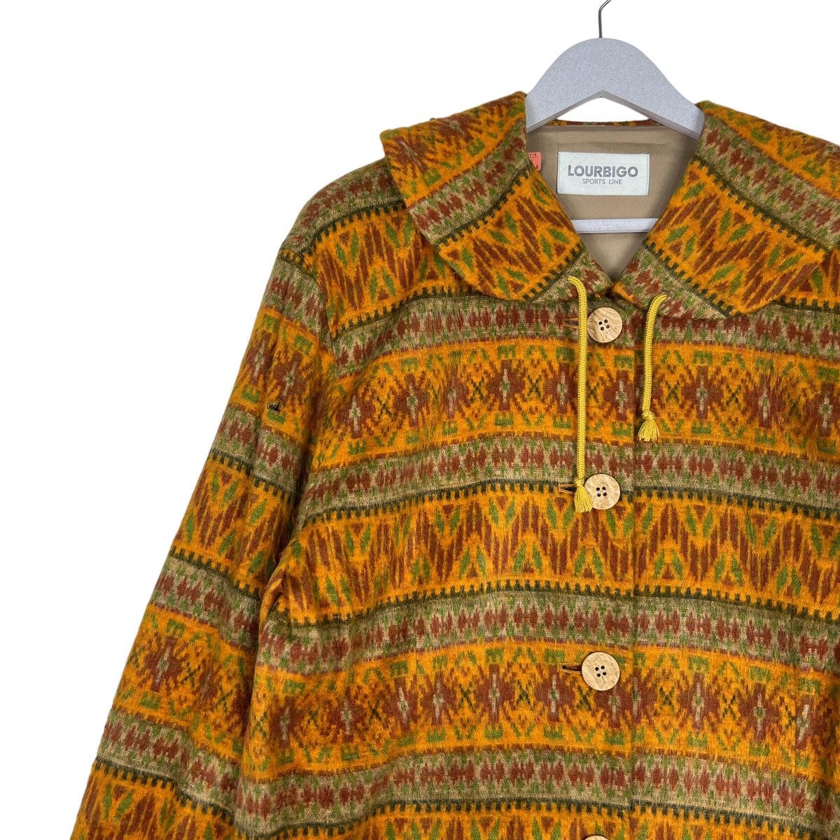 Japanese Brand 🔥 VINTAGE LOURBIGO NATIVE MOTIVE JACKET MADE IN JAPAN Size US M / EU 48-50 / 2 - 7 Thumbnail