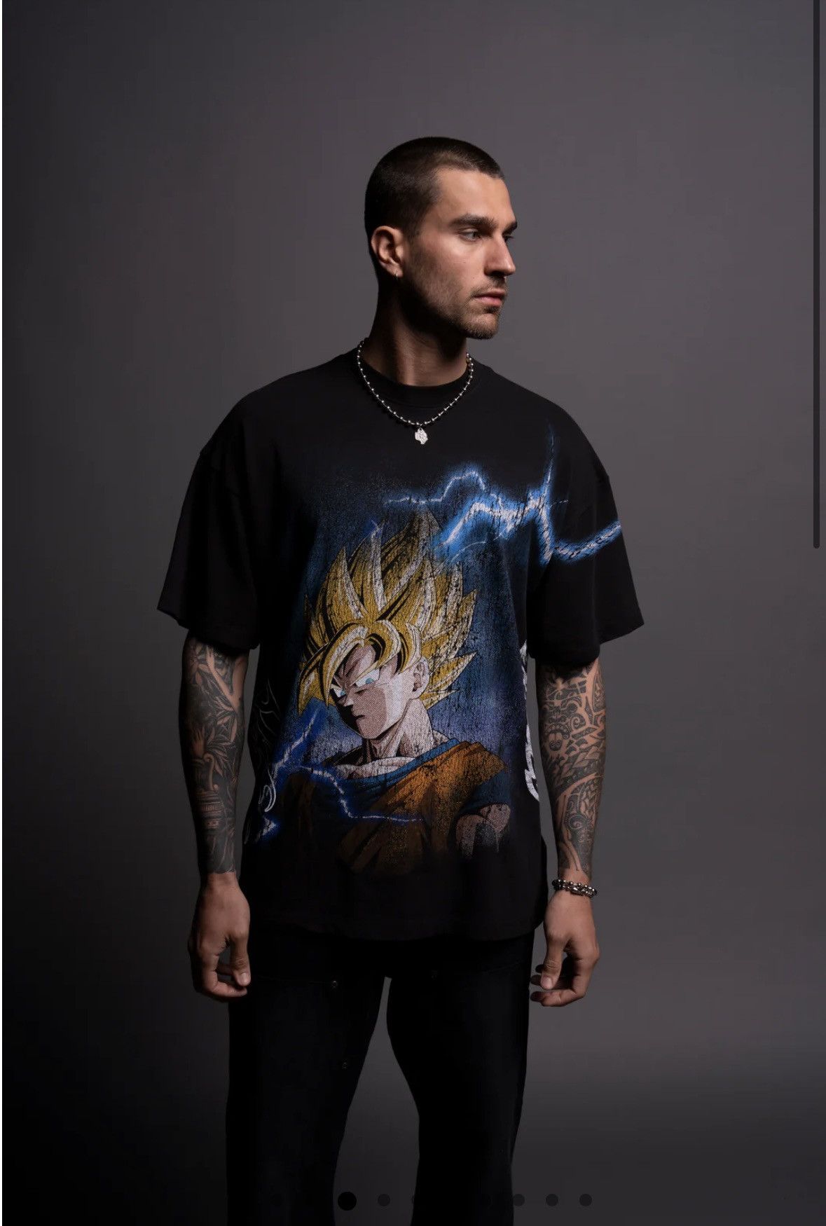 Darc Sport DARC SPORT X DRAGON BALL Z (DBZ) X GOKU ENERGY SHIRT Size US XL / EU 56 / 4 - 5 Thumbnail
