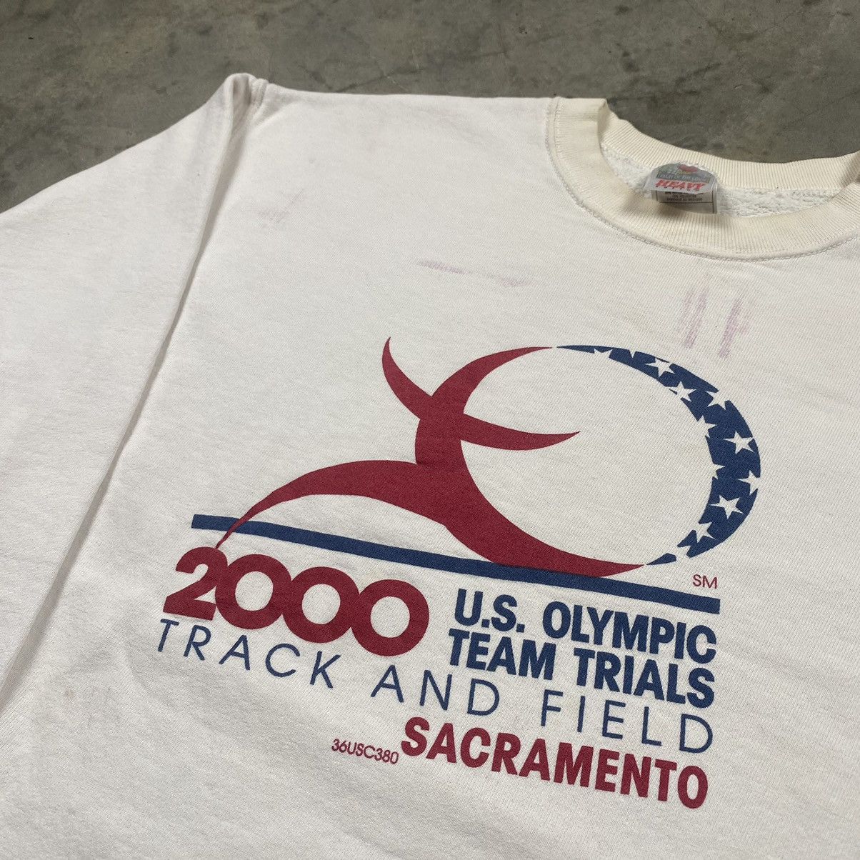 Fruit Of The Loom × USA Olympics OG y2k Sacramento US Olympic Boxy Crewneck Size US M / EU 48-50 / 2 - 2 Thumbnail