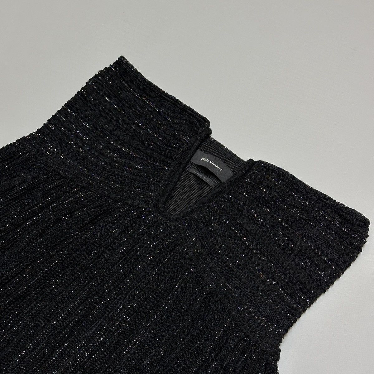 Isabel Marant Isabel Marant shiny black luxury dress Size XXS / US 00 / IT 34 - 3 Thumbnail
