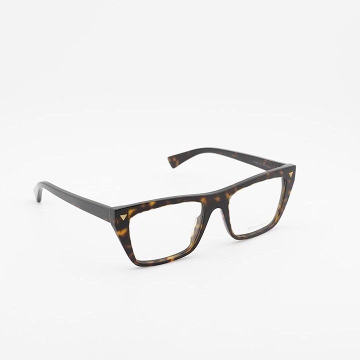 Bottega Veneta Bottega Veneta BV1258O 002 Eyeglasses Havana 53mm Rectangle Size ONE SIZE - 1 Thumbnail