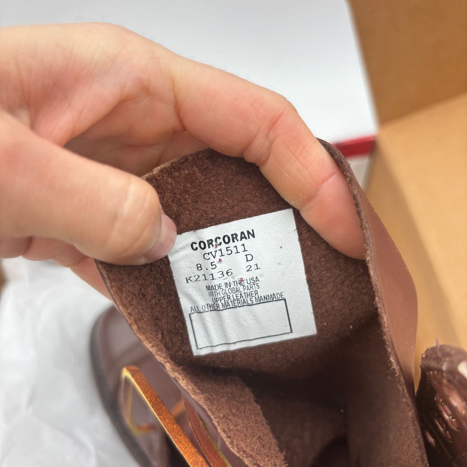 Corcoran NEW Corcoran CV1511 Historic 10" Brown Jump Boots 8.5 D Size US 8.5 / EU 41-42 - 9 Thumbnail