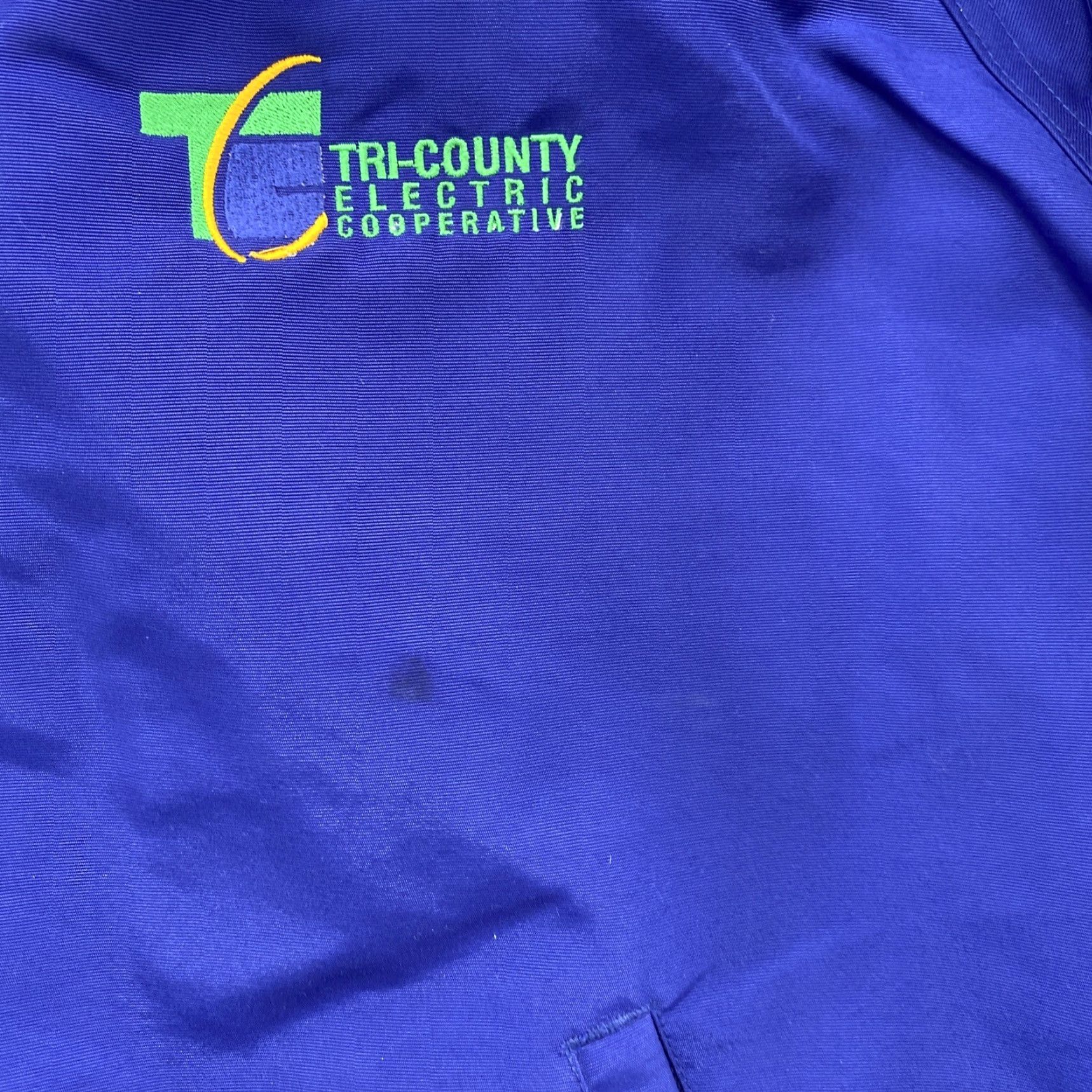 Carhartt Carhartt Jacket 2XL Insulated Full Zip Nylon Blue Touchstone Energy Coat Mens Outdoors Workwear Pockets Lined Waterproof Breathable Logo Adjustable Size US XXL / EU 58 / 5 - 3 Thumbnail