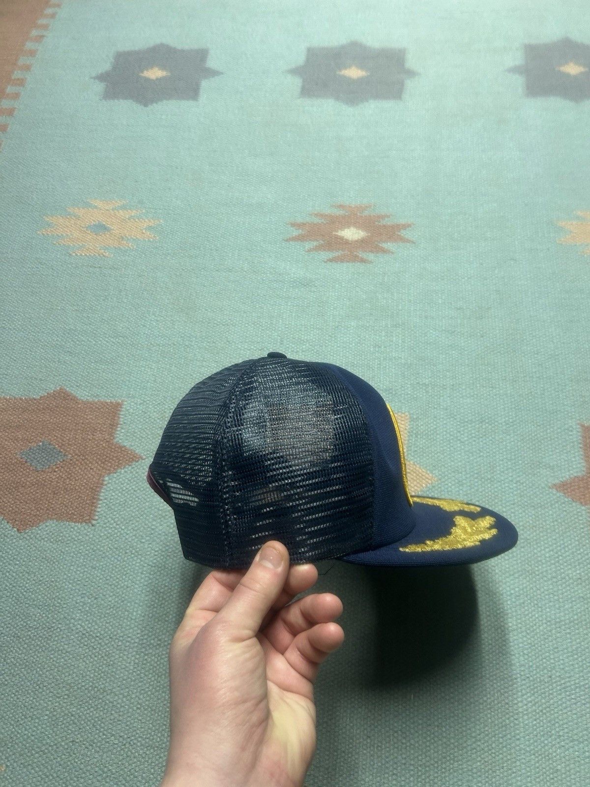 Vintage Vtg trucker hat mesh Michigan chiefs of police patch mad USA Size ONE SIZE - 8 Thumbnail