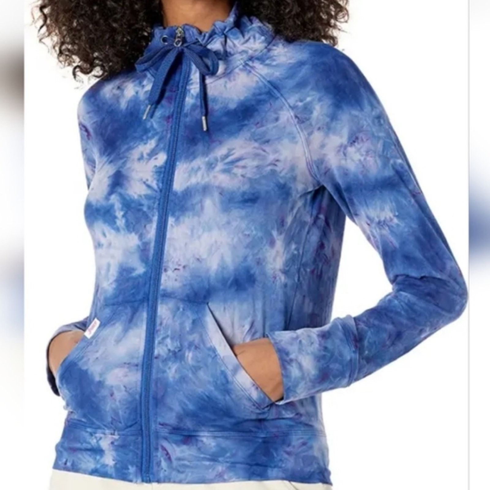 Juicy Couture Juicy Couture Women's Nirvana Studio Zip Hoodie Tie Dye Size M / US 6-8 / IT 42-44 - 1 Thumbnail