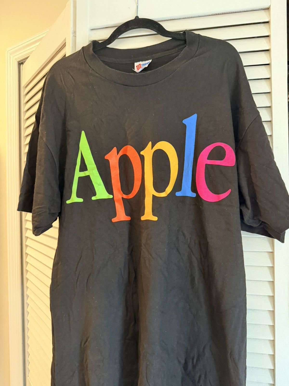Apple Vintage Apple Spell Out T-shirt Size US XL / EU 56 / 4 - 1 Thumbnail