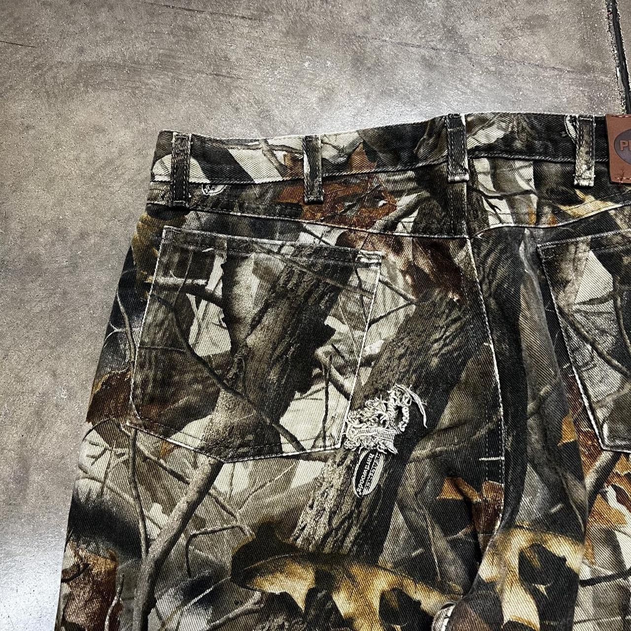 Vintage × Wrangler Vintage 00s Y2K Wrangler Pro Gear Camo Double Knee Pants Size US 36 / EU 52 - 5 Thumbnail