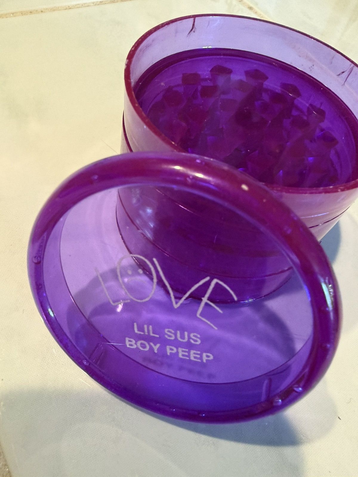 Lil Peep Official Lil Peep × Sus Boy Limited Edition Grinder Size ONE SIZE - 4 Thumbnail