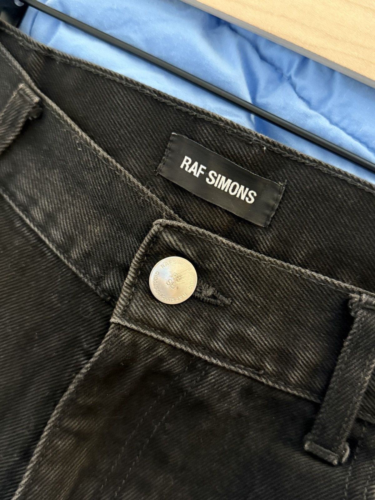 Raf Simons Raf Simon’s Destroyed Double Denim in Black Size US 32 / EU 48 - 9 Thumbnail