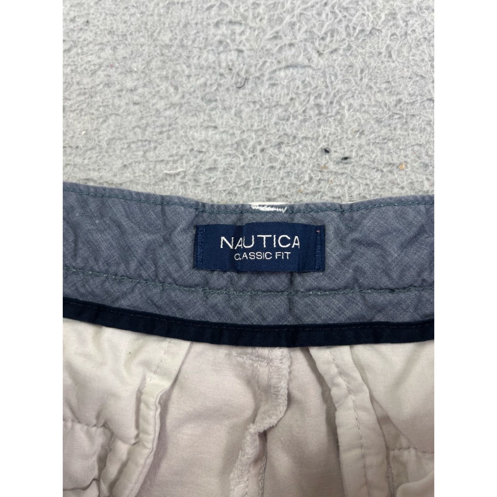 Nautica Nautica Shorts Men 36 Pink Cotton Blend Twill Chino Golf Outdoor Casual Modern Fit Men’s Pink Nautica Shorts Size US 36 / EU 52 - 7 Thumbnail