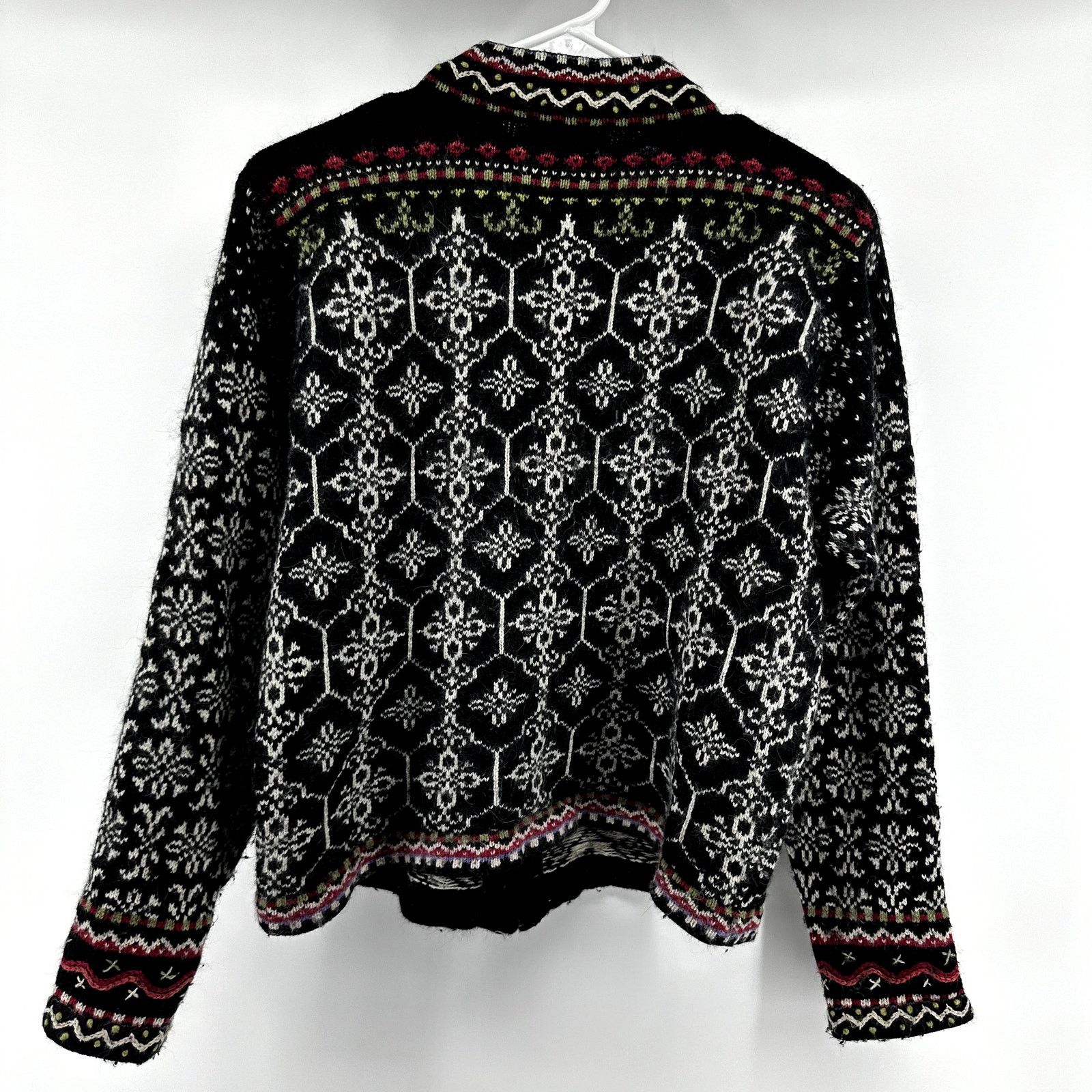 Other Icelandic Design Tribal Full Zip Sweater Jacket Silk Multi M Size M / US 6-8 / IT 42-44 - 6 Thumbnail