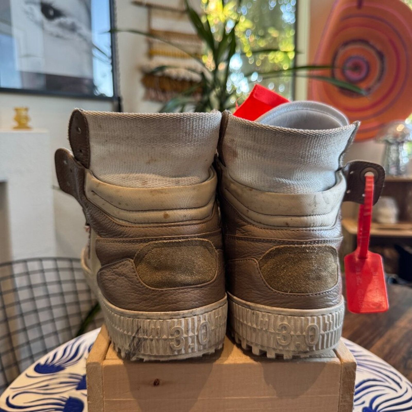 Off-White Off-White 3.0 Off-Court High-Top Sneakers, Men’s 11, W/Box Size US 11 / EU 44 - 4 Thumbnail