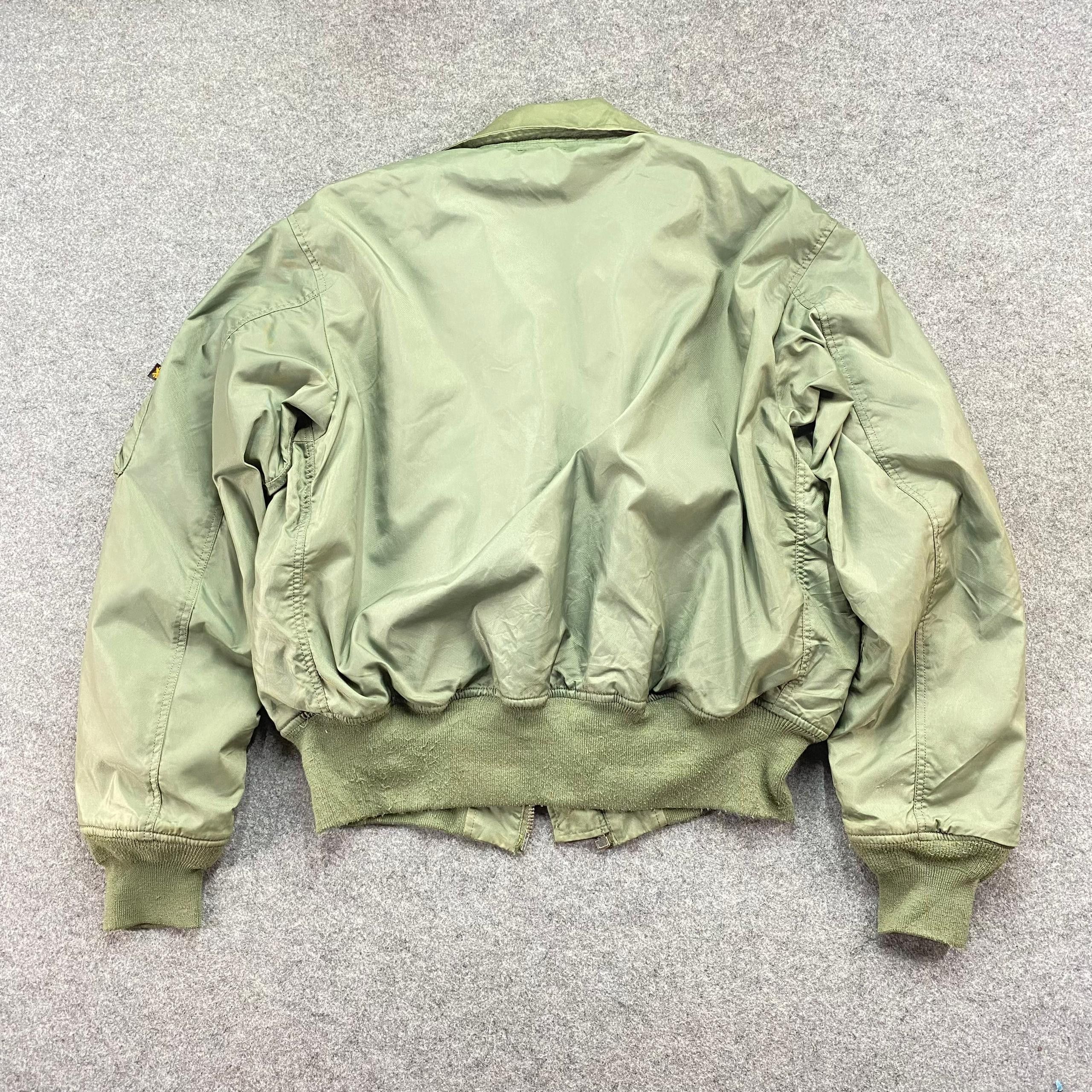 Alpha Industries Vintage Alpha Industries Fylers Bombers Jacket Size US XL / EU 56 / 4 - 2 Thumbnail