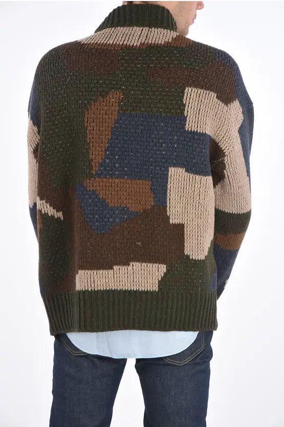 Han Kjobenhavn HAN KJØBENHAVN Cropped Bulky Mock Neck Sweater Knit | XL Size US XL / EU 56 / 4 - 3 Thumbnail