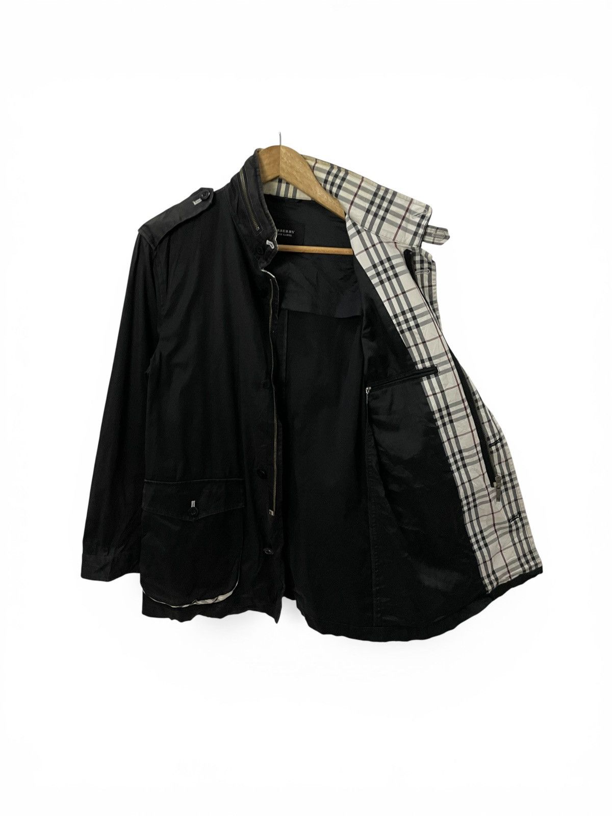 Burberry Vintage Burberry Black Label Nova Check Jacket Size US M / EU 48-50 / 2 - 1 Thumbnail