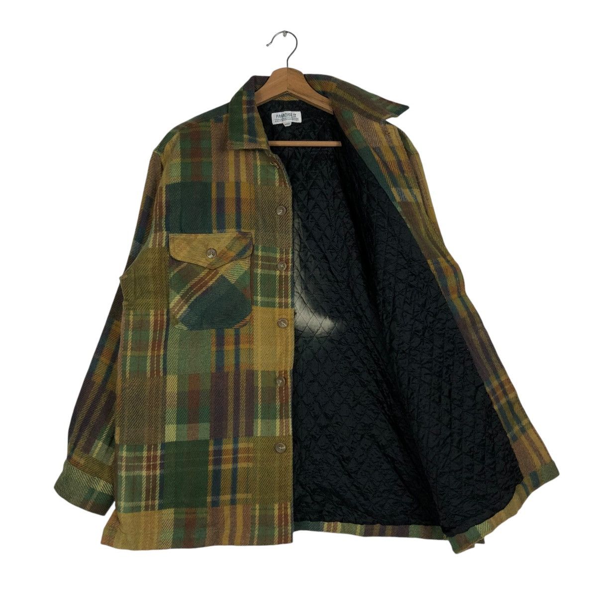 Hysteric Glamour 🔥VINTAGE WORKER JACKET BUTTON PARADISE II TARTAN DESIGN Size US L / EU 52-54 / 3 - 13 Thumbnail