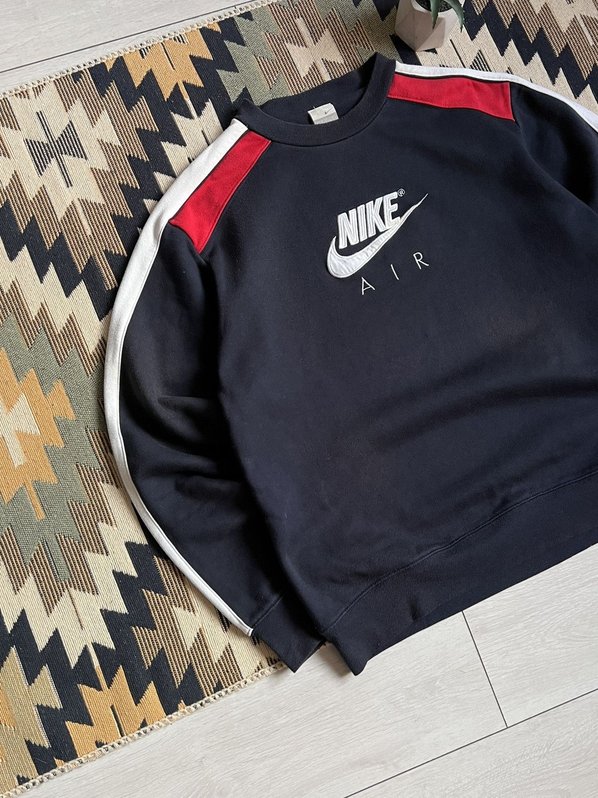 Nike Nike Vintage Y2k Big Logo Sweathirt Size US M / EU 48-50 / 2 - 2 Thumbnail
