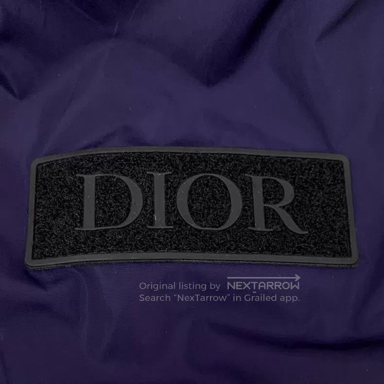 Dior Dior Dark blue logo hooded zipper long-sleeved jacket Size US M / EU 48-50 / 2 - 5 Thumbnail