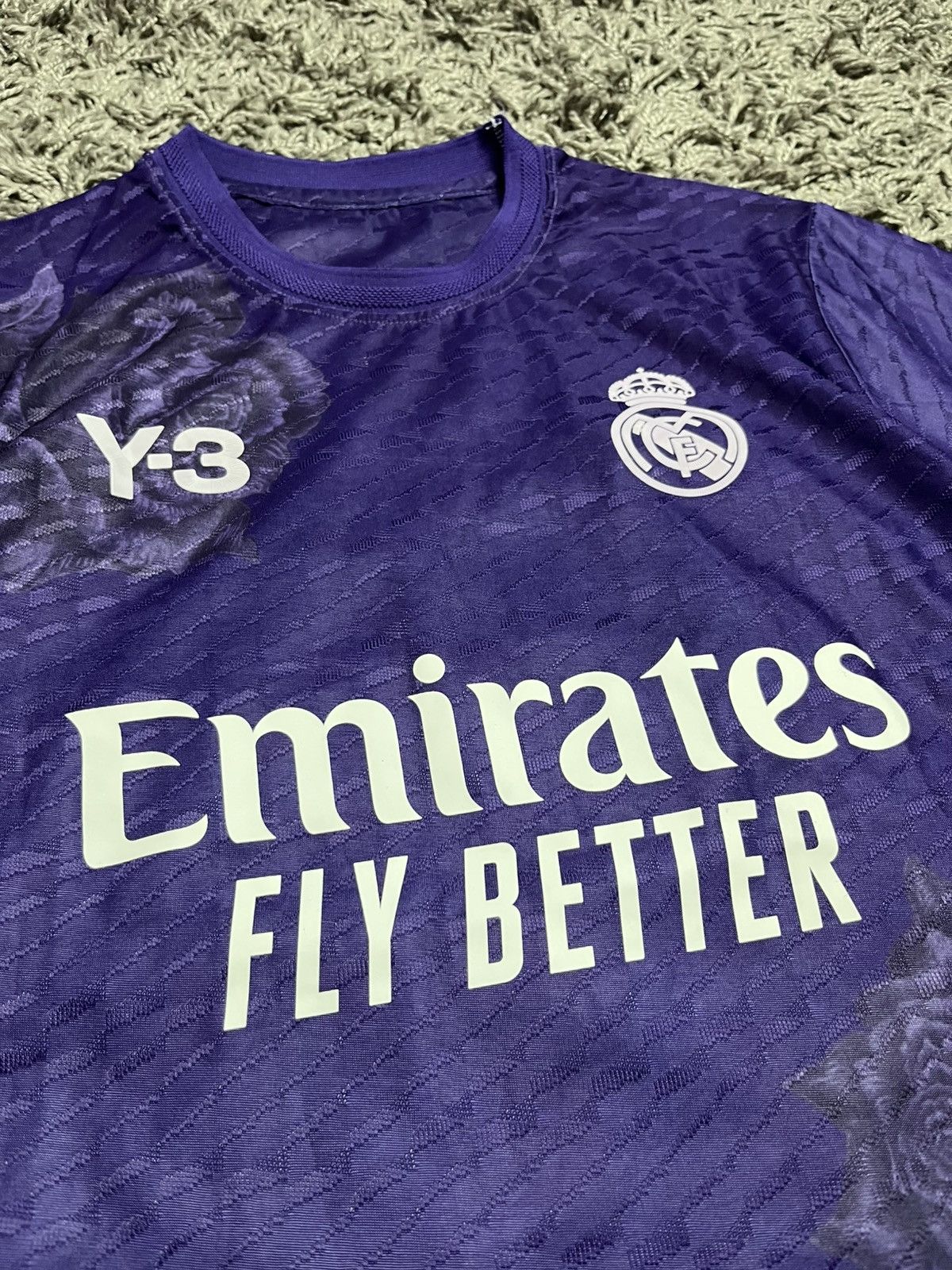 Adidas Real Madrid x Adidas Y-3 2023/24 Fourth Jersey Rodrygo #11 Size US S / EU 44-46 / 1 - 3 Thumbnail