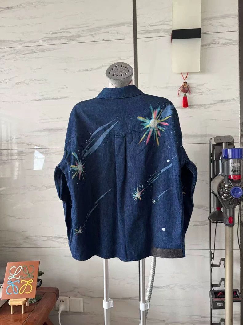 Loewe LOEWE Cowboy coat shirt jacket Size M / US 6-8 / IT 42-44 - 2 Thumbnail