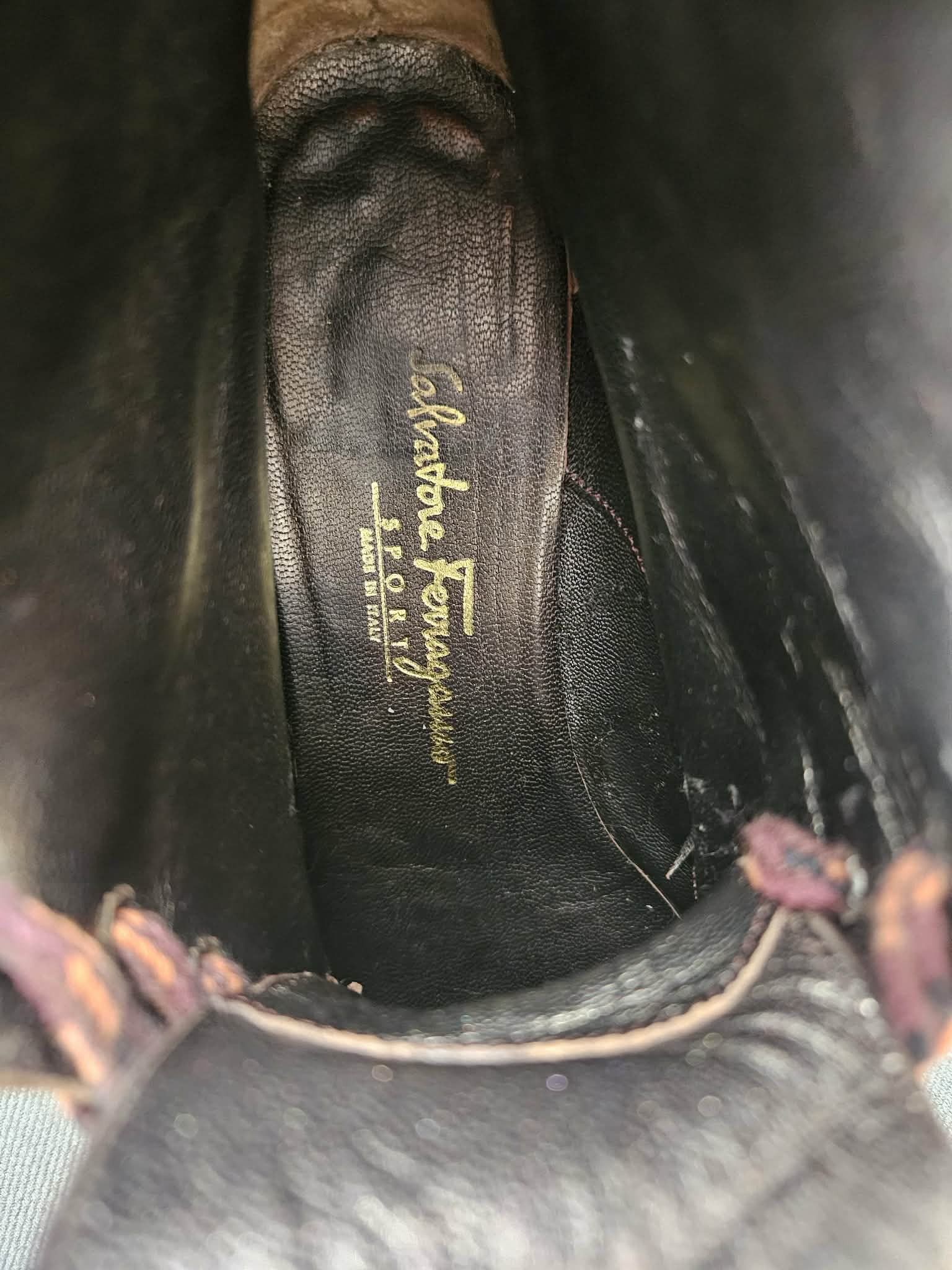 Salvatore Ferragamo Salvatore Ferragamo Sport Suede Ankle Boots Size 38 Size US 7.5 / IT 37.5 - 4 Thumbnail