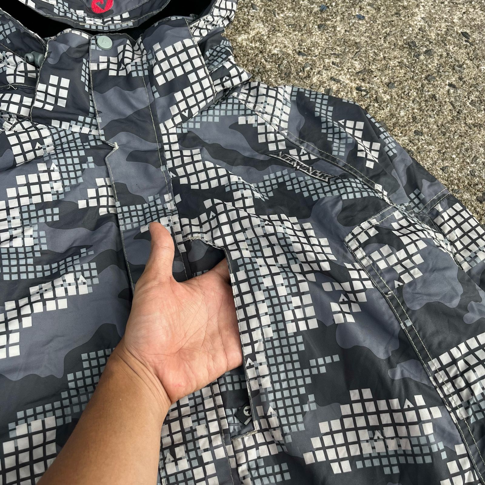 Airwalk × Vintage RARE Vintage Airwalk Puffer Camo Jacket Polar Inner Size US XL / EU 56 / 4 - 5 Thumbnail