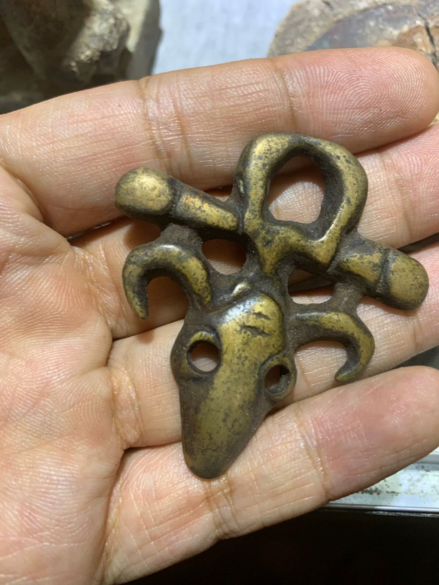 Other Tibetan Sheep Head Tuo Jia Pendant Size ONE SIZE - 1 Thumbnail