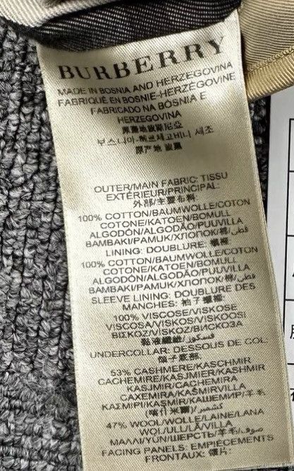 Burberry Burberry Detachable Goat Cashmere Lined Trench Coat K12 Size XS / US 0-2 / IT 36-38 - 8 Thumbnail