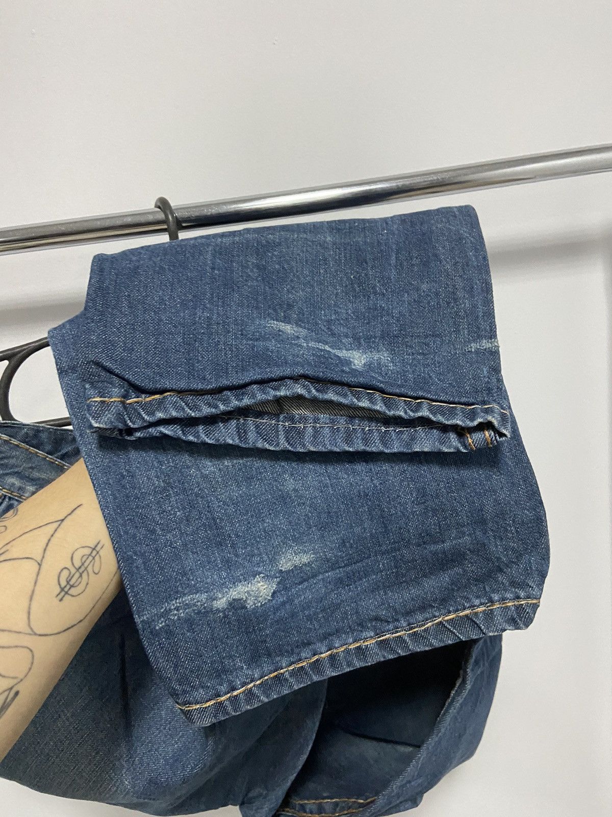 True Religion × Vintage True Religion rainbow Bobby jeans Pants Selvedge Vintage Size US 38 / EU 54 - 6 Thumbnail
