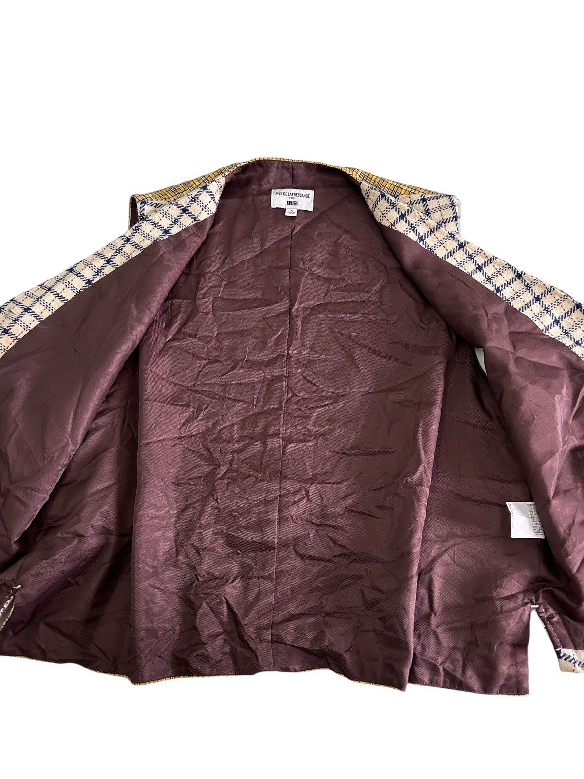 Designer × Uniqlo × Vintage UNIQLO X INES DE LA FRESSANGE Casual Button Vests Size US XL / EU 56 / 4 - 4 Thumbnail