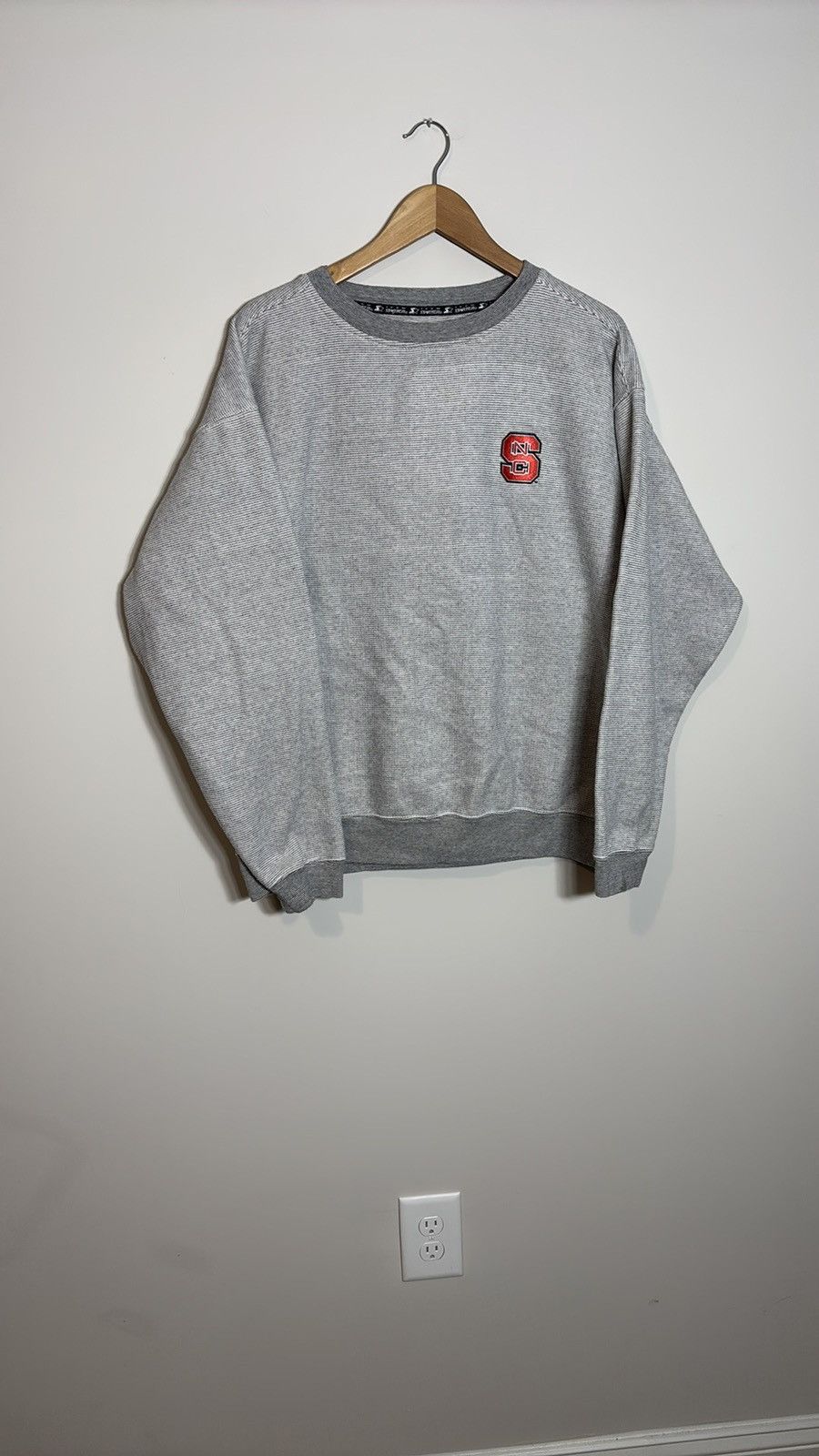Starter × Vintage Vintage Starter North Carolina State Crewneck Size US XL / EU 56 / 4 - 1 Thumbnail
