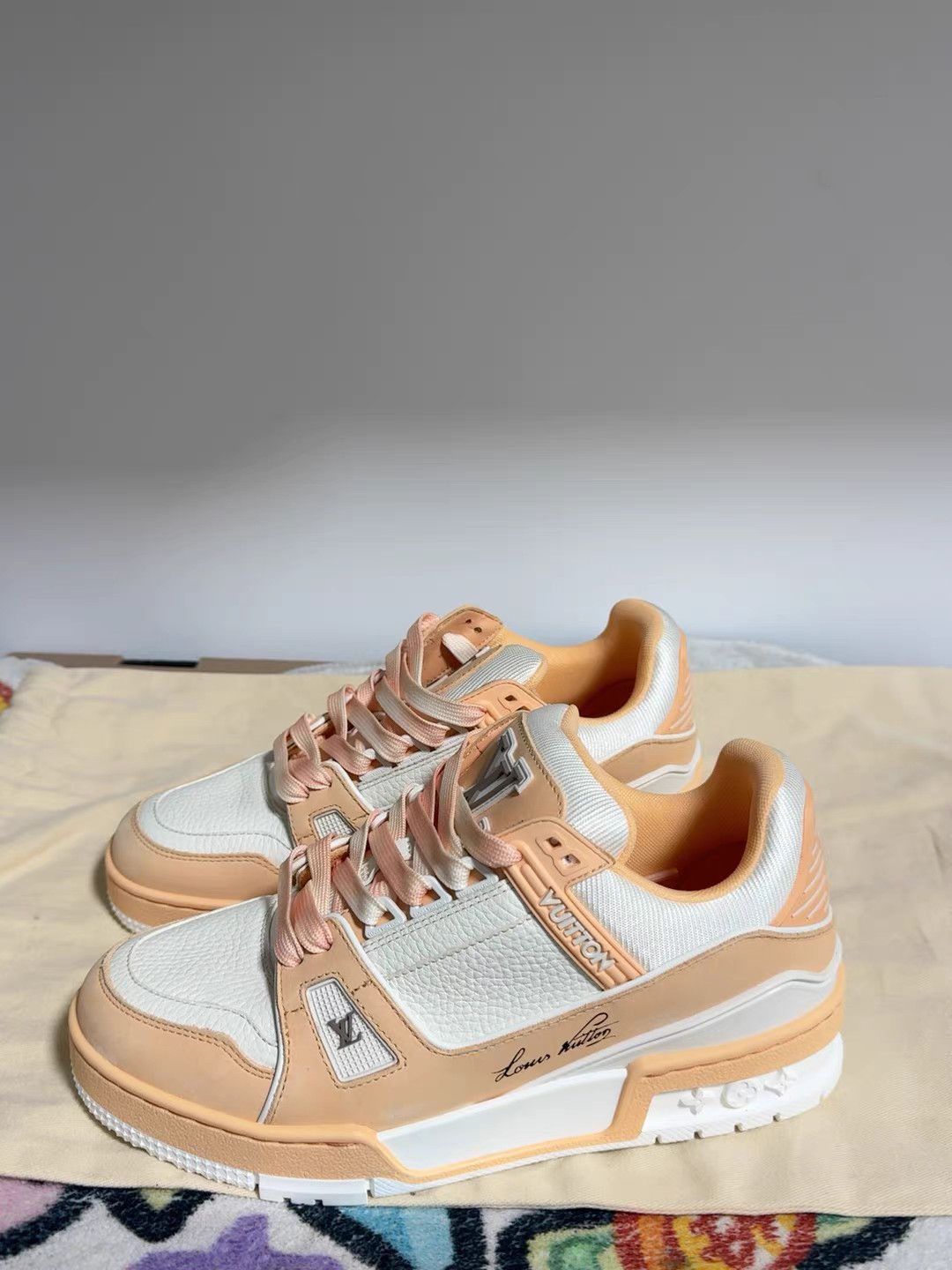 Louis Vuitton LOUIS VUITTON Trainer Low-Top Sneakers K13 Size US 6 / IT 36 - 5 Thumbnail