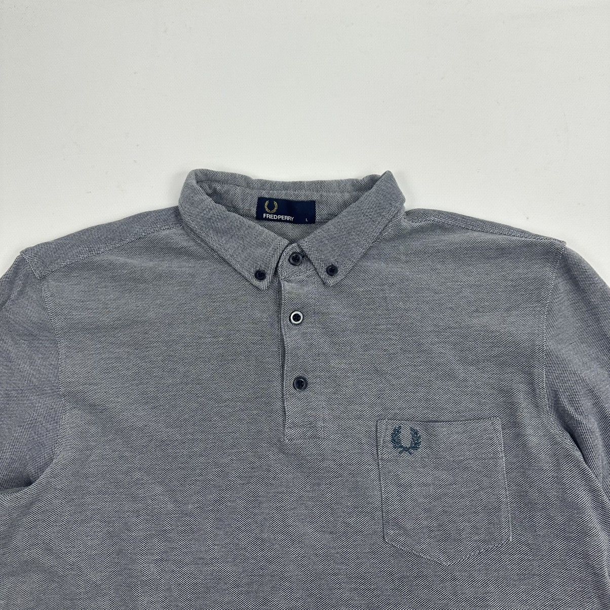 Fred Perry Fred Perry P Shirt Casual Sleeve Top Cotton Size US L / EU 52-54 / 3 - 6 Thumbnail
