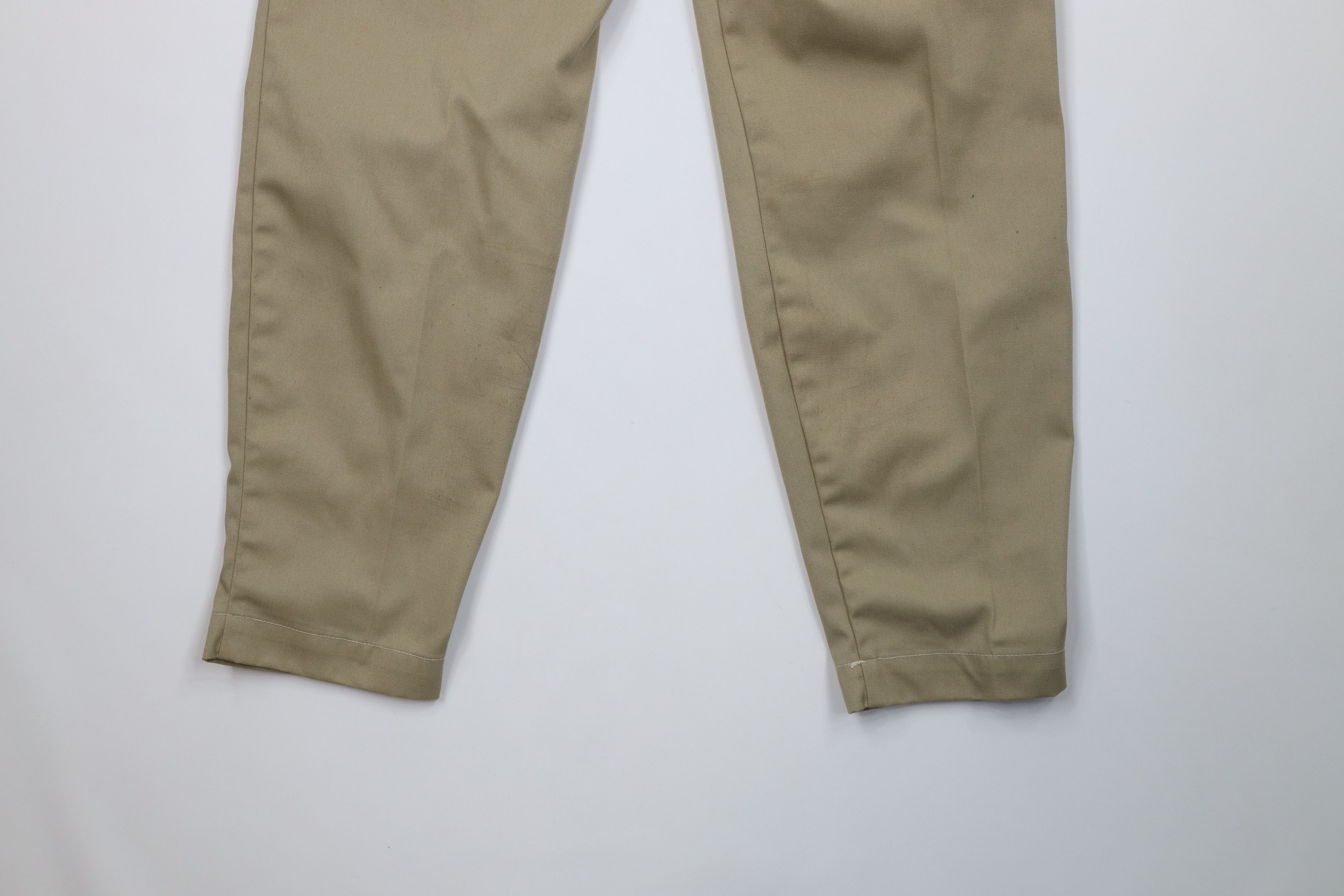 Dickies Vintage 70s Dickies Workwear Mechanic Pants Beige USA Size US 33 - 11 Thumbnail