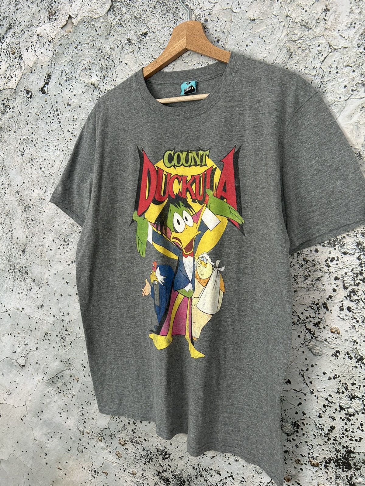 Vintage Vintage Count Duckula Movie Cartoon Graphic Tee Humor Size US L / EU 52-54 / 3 - 2 Thumbnail