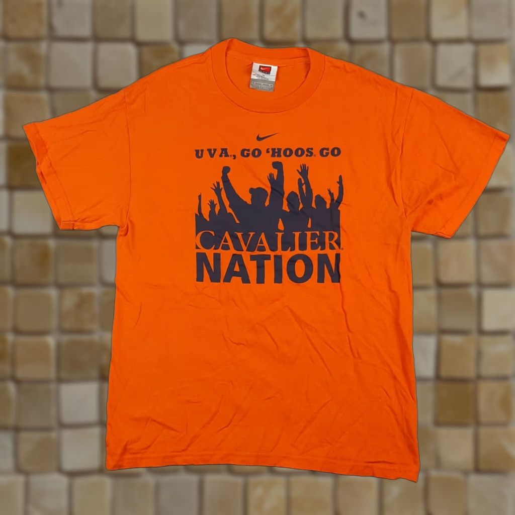 Nike Nike Y2K University Virginia Cavaliers T Shirt Small Size Center Swoosh Logo Colosseum? Sorry, that seems off. Size US S / EU 44-46 / 1 - 1 Thumbnail