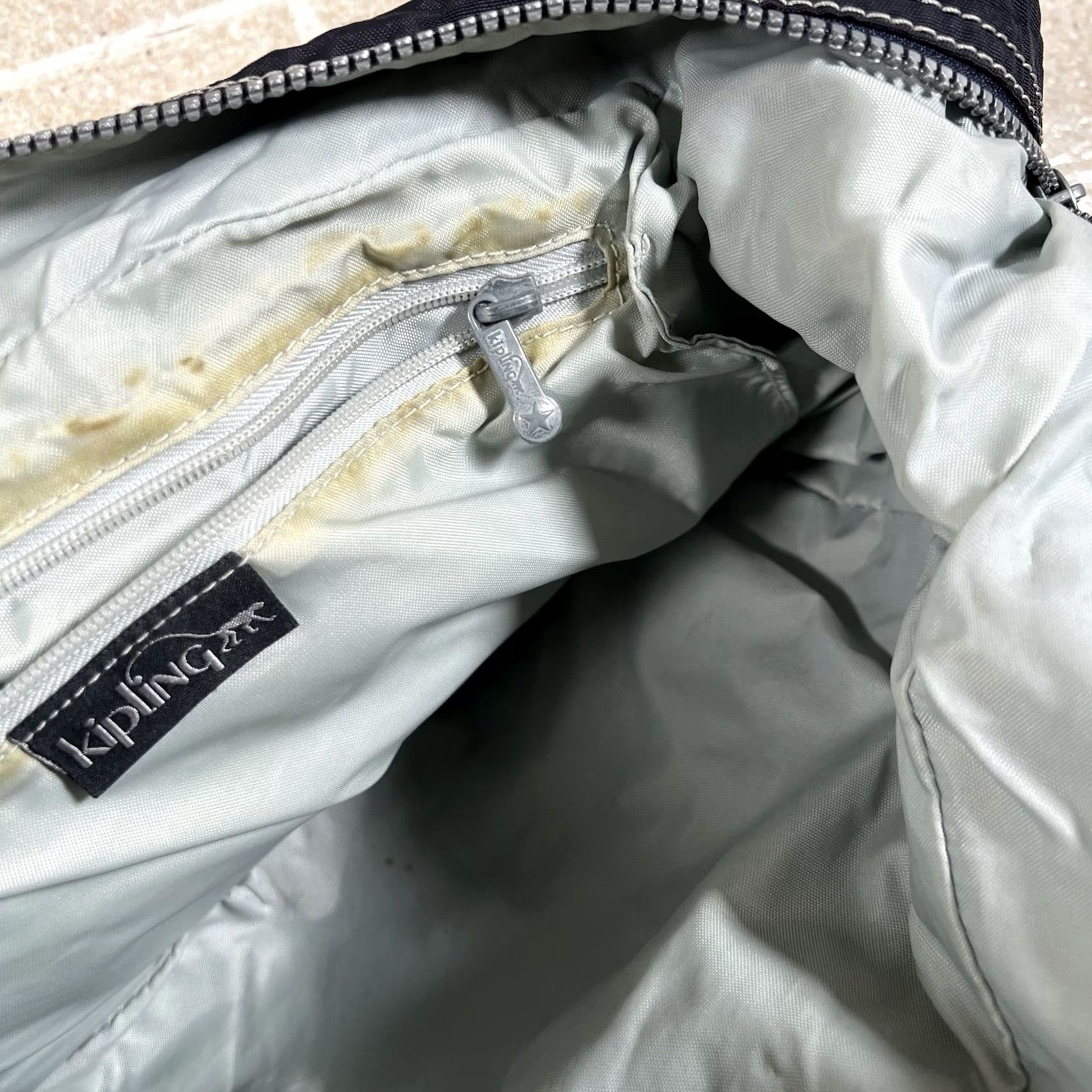 Vintage Kipling Europa Crossbody Bag Navy Women HB3122 Nylon Exterior Navy Women’s Crossbody Bag Kipling Europa Navy Women HB3122 Size ONE SIZE - 6 Thumbnail
